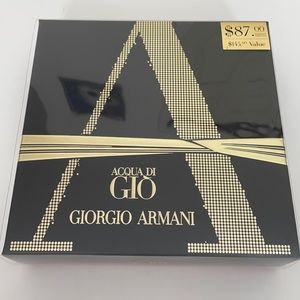 Giorgio Armani box. Empty